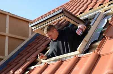 Pose de fenêtres de toit Velux à Gibourne